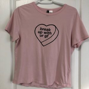 Pink Ariana Grande T-Shirt From H&M